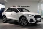 2025 Audi Q3 Estate 35 TFSI Black Edition 5dr S Tronic (20" Alloy) in Arkona white, solid at Birmingham Audi