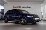 2025 Audi A1 Sportback 30 TFSI Black Edition 5dr S Tronic in Navarra blue, metallic at Birmingham Audi