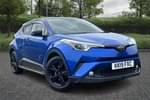 2019 Toyota C-HR Hatchback 1.2T Icon 5dr in Blue at Listers Toyota Stratford-upon-Avon