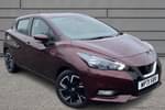 2021 Nissan Micra Hatchback 1.0 IG-T 92 Acenta 5dr in Red at Listers Toyota Bristol (South)