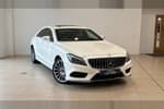 2017 Mercedes-Benz CLS Diesel Coupe 350d AMG Line Premium 4dr 9G-Tronic in Special metallic - Diamond white at Listers U Northampton