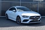 2022 Mercedes-Benz CLA Diesel Coupe 220d AMG Line Premium 4dr Tip Auto in digital white metallic at Mercedes-Benz of Lincoln