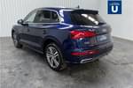 Image two of this 2019 Audi Q5 Diesel Estate 40 TDI Quattro S Line 5dr S Tronic in Metallic - Navarra blue at Listers U Solihull