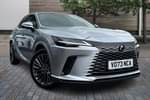 2023 Lexus RX Estate 450h+ 2.5 Takumi 5dr E-CVT in Silver at Lexus Cheltenham