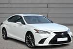 2019 Lexus ES Saloon 300h 2.5 F-Sport 4dr CVT in F Sport White at Lexus Bristol