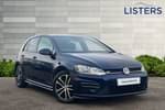 2018 Volkswagen Golf Diesel Hatchback 2.0 TDI R-Line 5dr DSG in Atlantic Blue at Listers Volkswagen Loughborough