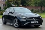 2024 Mercedes-Benz A Class A 250 e AMG Line Executive Hatchback in Night Black at Mercedes-Benz of Lincoln