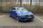 2015 Audi A3 Saloon S3 TFSI Quattro 4dr S Tronic (Nav) in Pearl - Sepang blue at Listers U Northampton