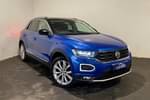 2018 Volkswagen T-Roc Hatchback 1.5 TSI EVO SEL 5dr in Metallic - Ravenna blue at Listers U Stratford-upon-Avon