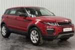 2017 Range Rover Evoque Diesel Hatchback 2.0 eD4 SE Tech 5dr 2WD in Metallic - Firenze red at Listers Land Rover Solihull