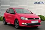 2017 Volkswagen Polo Hatchback 1.0 75 Beats 3dr in Flash Red at Listers Volkswagen Stratford-upon-Avon