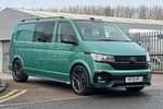 2020 Volkswagen Transporter T32 LWB Diesel 2.0 TDI 150 Highline Kombi Van DSG in Bay Leaf Green at Listers Volkswagen Van Centre Worcestershire