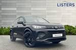 2024 Volkswagen Tiguan Estate 1.5 TSI 272 eHybrid R-Line 5dr DSG in Deep Black at Listers Volkswagen Loughborough