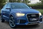 2014 Audi RS Q3 Estate 2.5T FSI Quattro 5dr S Tronic in Pearl - Sepang blue at Listers Toyota Nuneaton