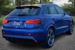 Image two of this 2014 Audi RS Q3 Estate 2.5T FSI Quattro 5dr S Tronic in Pearl - Sepang blue at Listers Toyota Nuneaton