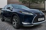 2022 Lexus RX Estate 450h L 3.5 5dr CVT(Premium +Tech/Safety pack) in Blue at Lexus Coventry