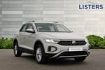 2023 Volkswagen T-Roc Hatchback 1.0 TSI Life 5dr in Ascot Grey at Listers Volkswagen Stratford-upon-Avon