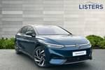 2024 Volkswagen ID.7 Hatchback 210kW Match Pro 77kWh 5dr Auto in Aquamarine Blue at Listers Volkswagen Evesham