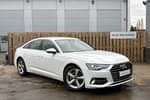 2022 Audi A6 Saloon 40 TFSI Sport 4dr S Tronic in Ibis White at Worcester Audi