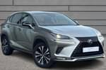 2021 Lexus NX Estate 300h 2.5 Premium Sport Edition 5dr CVT (Pan roof) in Sonic Titanium at Lexus Bristol