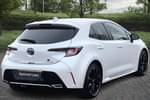 Image two of this 2023 Toyota Corolla Hatchback 1.8 VVT-i Hybrid GR Sport 5dr CVT in White at Listers Toyota Cheltenham