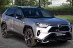 2022 Toyota RAV4 Estate 2.5 VVT-i Hybrid Dynamic 5dr CVT 2WD in Silver at Listers Toyota Cheltenham