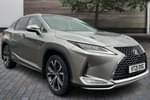 2021 Lexus RX Estate 450h 3.5 5dr CVT (Premium pack + Pan roof) in Silver at Lexus Coventry