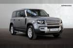 2020 Defender Diesel Estate 2.0 D200 110 5dr Auto in Eiger Grey at Listers Land Rover Solihull