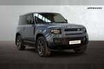 2024 Defender Diesel Estate 3.0 D250 X-Dynamic HSE 90 3dr Auto in Tasman Blue at Listers Land Rover Solihull