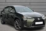 2023 Lexus UX Hatchback 250h 2.0 F-Sport Design 5dr CVT in Terrane Khaki at Lexus Bristol