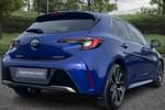 Image two of this 2023 Toyota Corolla Hatchback 2.0 Hybrid Excel 5dr CVT in Blue at Listers Toyota Coventry