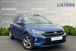 2023 Volkswagen Taigo Hatchback 1.0 TSI 110 R-Line 5dr in Reef Blue at Listers Volkswagen Evesham