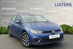 2023 Volkswagen Polo Hatchback 1.0 TSI Life 5dr DSG in Reef Blue at Listers Volkswagen Evesham