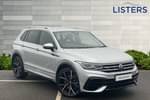 2023 Volkswagen Tiguan Estate 2.0 TSI 320 4Motion R 5dr DSG in Reflex Silver at Listers Volkswagen Nuneaton