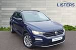 2019 Volkswagen T-Roc Hatchback 1.5 TSI EVO SE 5dr in Atlantic Blue at Listers Volkswagen Coventry