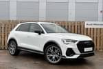 2025 Audi Q3 Estate 35 TFSI Black Edition 5dr S Tronic (20" Alloy) in Arkona white, solid at Worcester Audi