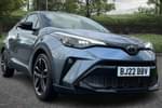 2022 Toyota C-HR Hatchback 1.8 Hybrid GR Sport 5dr CVT in Grey at Listers Toyota Coventry