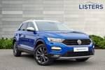 2018 Volkswagen T-Roc Hatchback 1.5 TSI EVO Design 5dr DSG in Ravenna Blue at Listers Volkswagen Loughborough