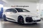 2025 Audi A6 e-tron Avant Special Edition 270kW Performance 100kWh Launch Edition 5dr Auto in Glacier white, metallic at Birmingham Audi