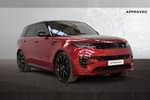 2023 Range Rover Sport Estate 3.0 P510e First Edition 5dr Auto in Firenze Red at Listers Land Rover Solihull