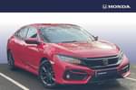 2021 Honda Civic Hatchback 1.0 VTEC Turbo 126 SR 5dr in Red at Listers Honda Northampton