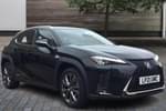 2021 Lexus UX Hatchback 250h 2.0 F-Sport 5dr CVT (Prem +/Tech/Safe/SunRf) in Black at Lexus Coventry