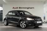 2018 Audi A1 Sportback 1.4 TFSI Sport Nav 5dr in Myth Black Metallic at Birmingham Audi