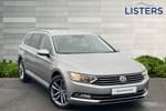 2016 Volkswagen Passat Diesel Estate 2.0 TDI SCR 190 GT 5dr DSG in Tungsten Silver at Listers Volkswagen Nuneaton