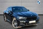 2021 BMW X6 Diesel Estate xDrive40d MHT M Sport 5dr Step Auto in Black Sapphire metallic paint at Listers Boston (BMW)