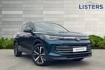 2024 Volkswagen Tiguan Estate 1.5 eTSI 150 Elegance 5dr DSG in Nightshade Blue at Listers Volkswagen Loughborough