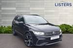 2020 Volkswagen Tiguan Estate 1.5 TSI 150 R-Line 5dr DSG in Deep black at Listers Volkswagen Coventry