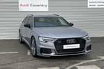 2023 Audi A6 Diesel Avant 40 TDI Quattro Black Edition 5dr S Tronic (Tech) in Floret silver, metallic at Coventry Audi