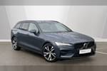 2022 Volvo V60 Sportswagon 2.0 B3P R DESIGN 5dr Auto (7 speed) in Denim Blue at Listers Leamington Spa - Volvo Cars