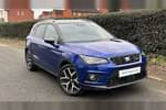 2020 SEAT Arona Hatchback 1.0 TSI 110 FR Sport (EZ) 5dr in Mystery Blue With Black Roof at Listers SEAT Worcester